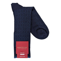 Marcoliani 4903 Vintage Geo Pima Cotton Blend Socks