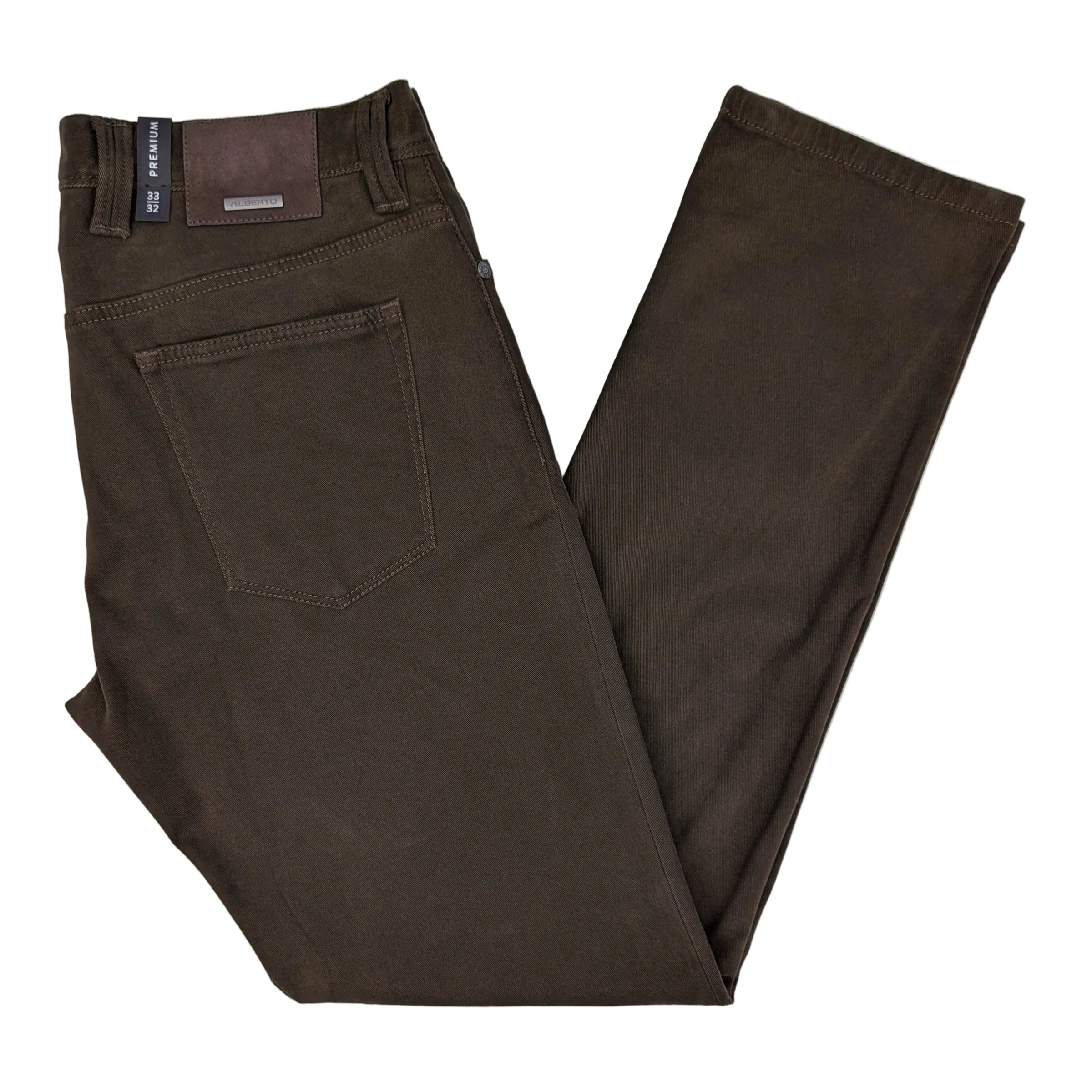 Alberto Pipe 1607 Regular Fit Premium Diamond Brushed Cotton Pants