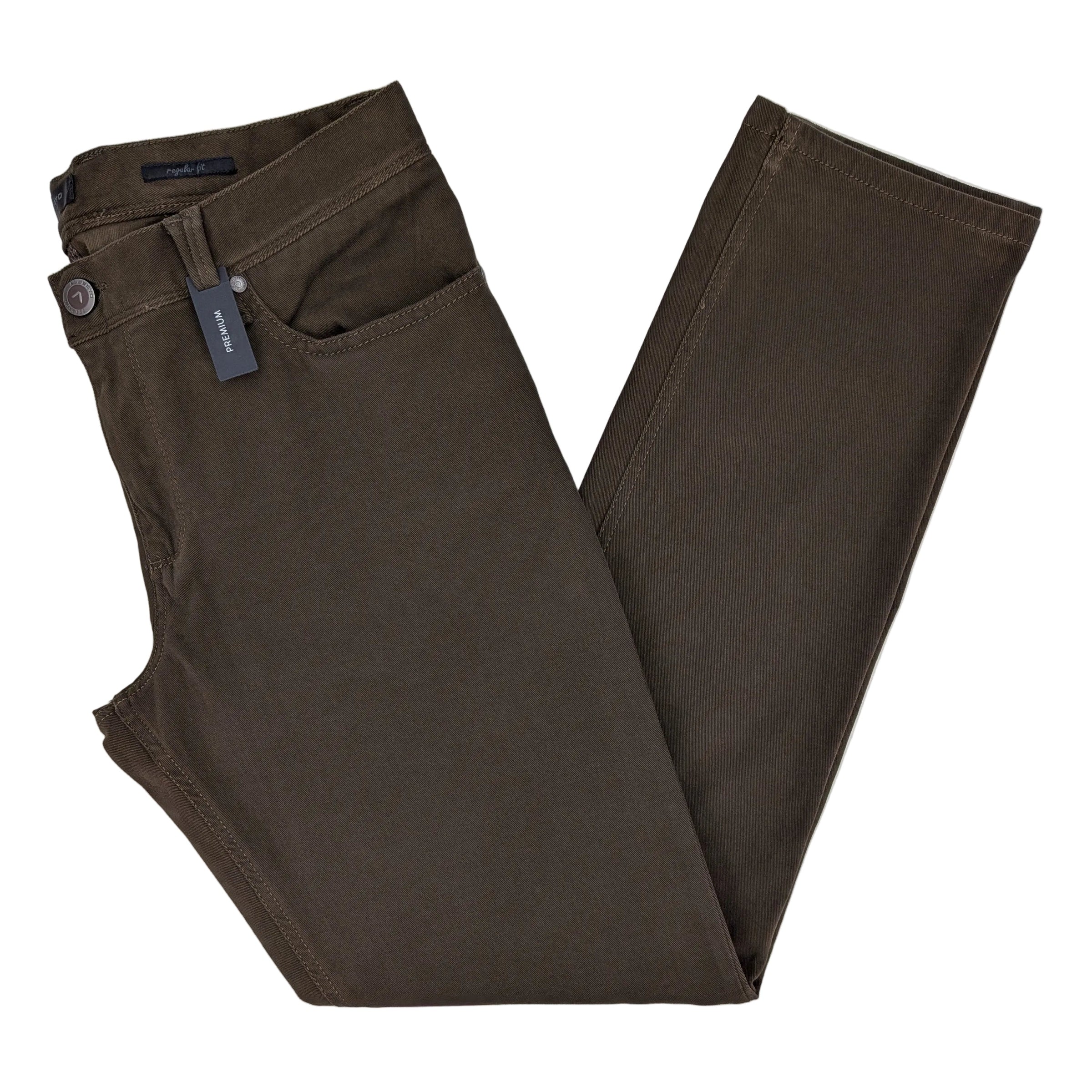 Alberto Pipe 1607 Regular Fit Premium Diamond Brushed Cotton Pants