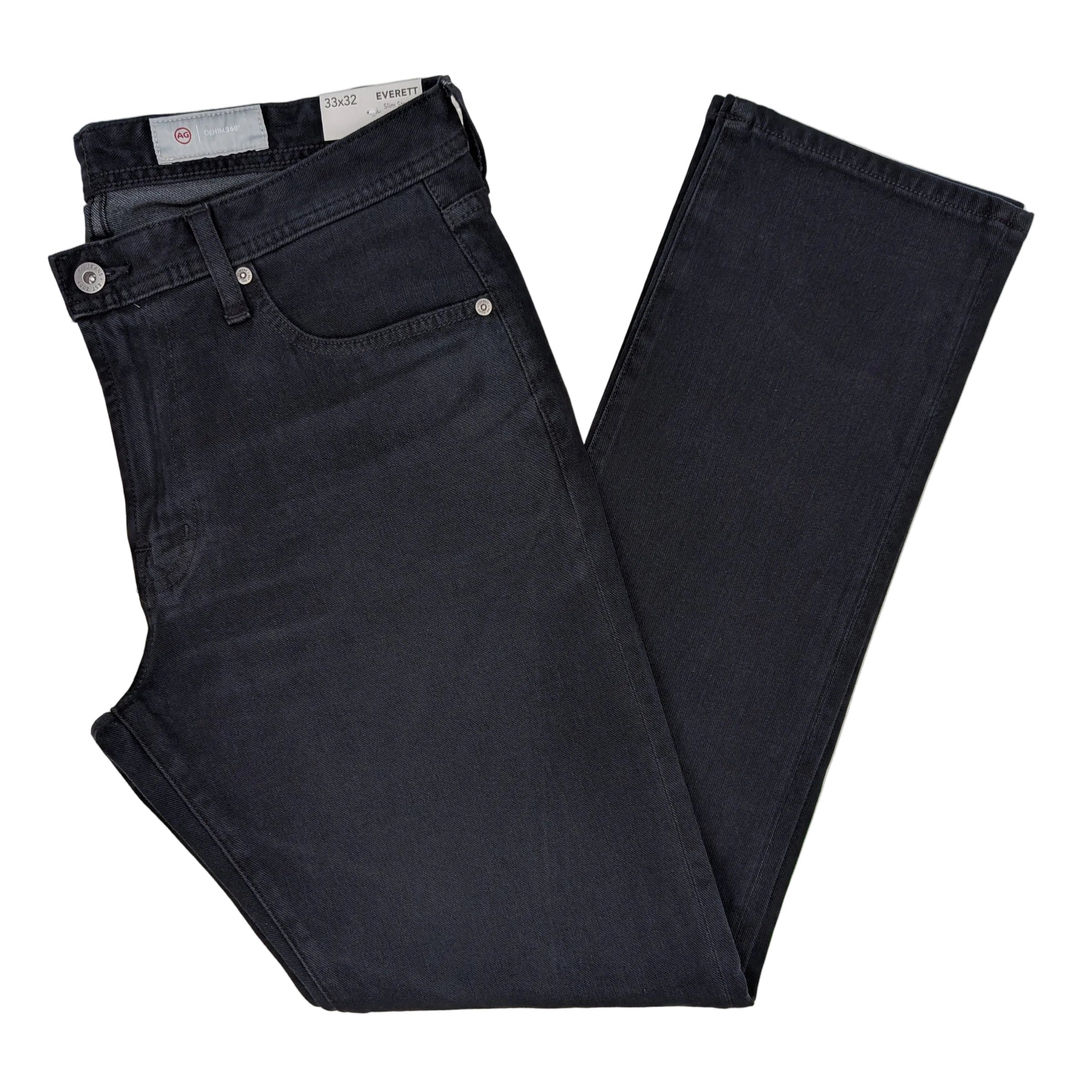AG Adriano Goldschmied Everett Slim Straight Vintage Ink Jeans