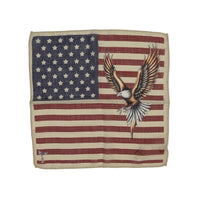 Ruth Graves Silk Wool Print Pocket Square