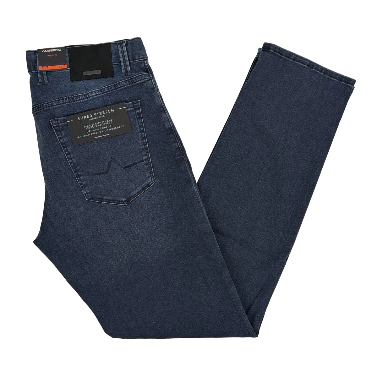 Alberto Pipe 1984 Regular Fit Super Stretch Dual FX Jeans