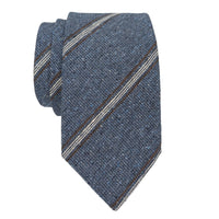 JZ Richards Gallery Collection Regimental Stripe Silk Tie