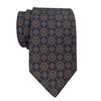 JZ Richards Gallery Collection Tile Foulard Silk Tie