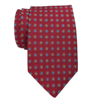 JZ Richards Square Neat Woven Pattern Tie