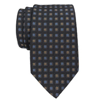 JZ Richards Square Neat Woven Pattern Tie