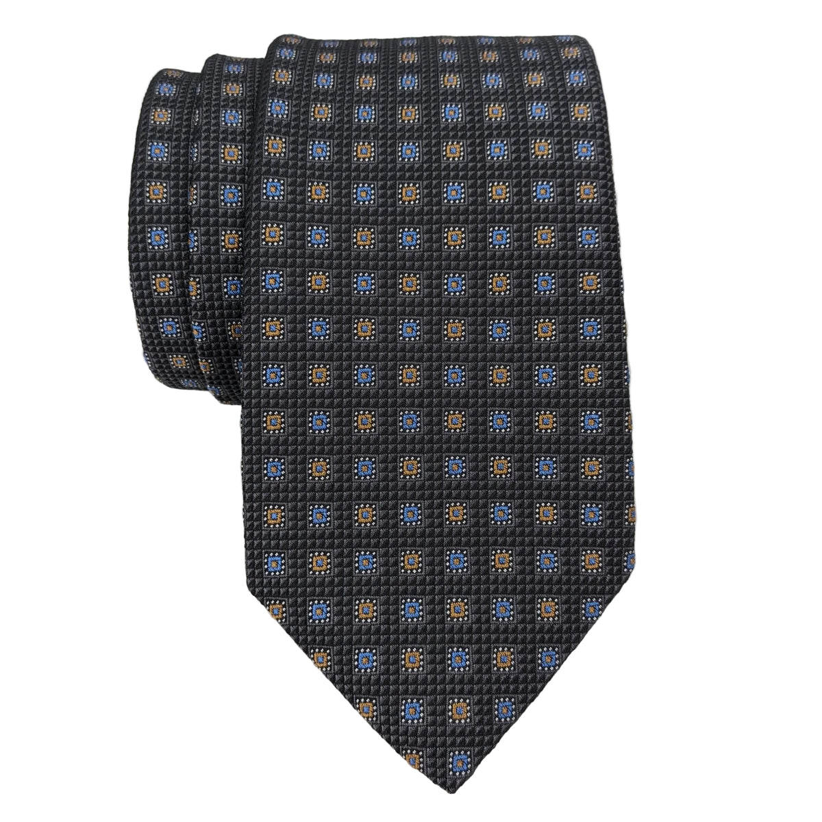 JZ Richards Square Neat Woven Pattern Tie