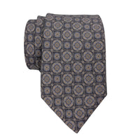 JZ Richards Gallery Collection Tile Foulard Silk Tie