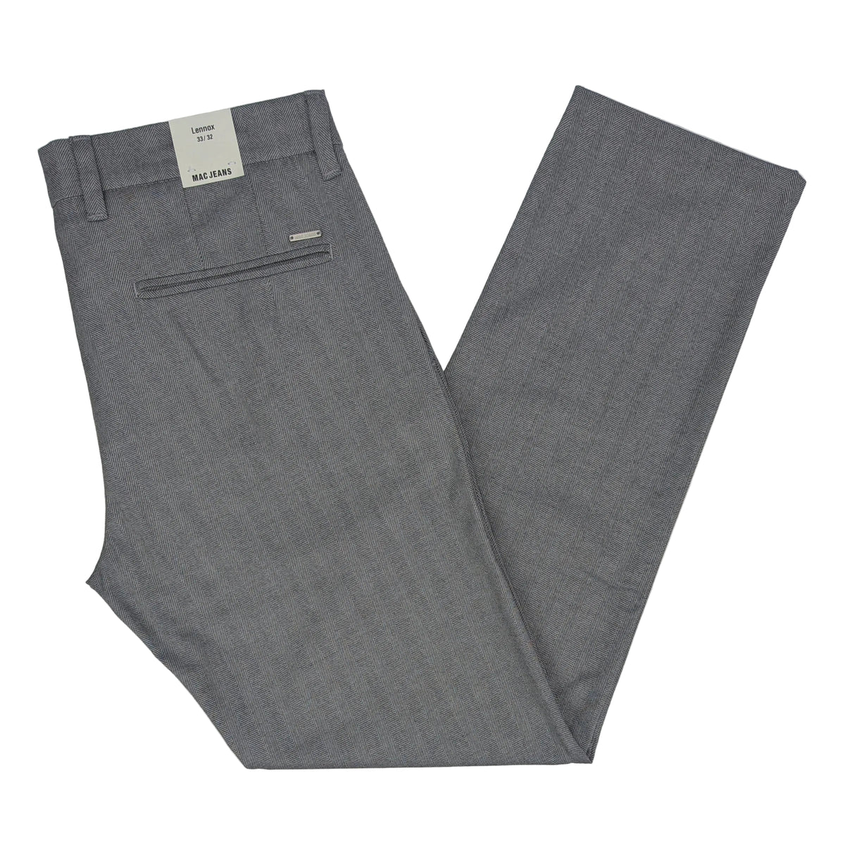 MAC Jeans Lennox Herringbone Chino Pants
