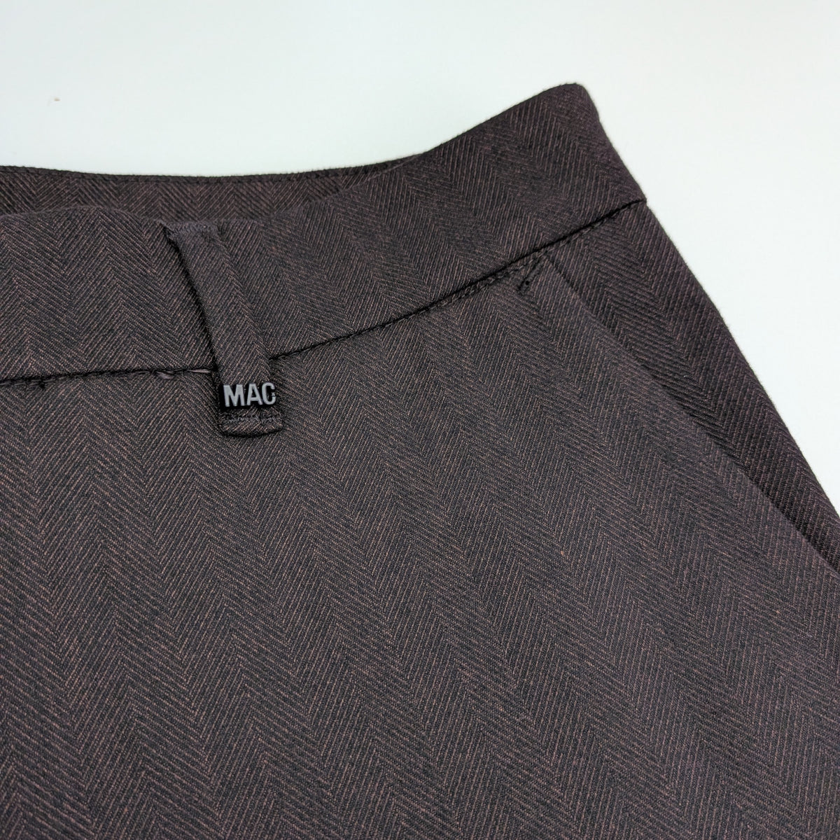 MAC Jeans Lennox Herringbone Chino Pants