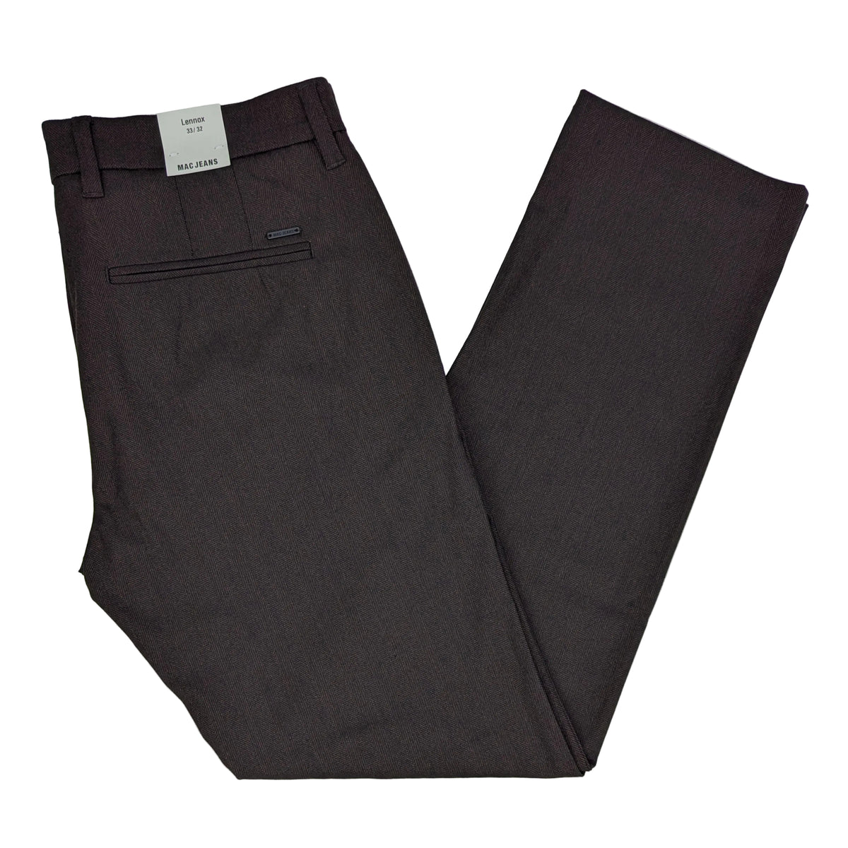 MAC Jeans Lennox Herringbone Chino Pants