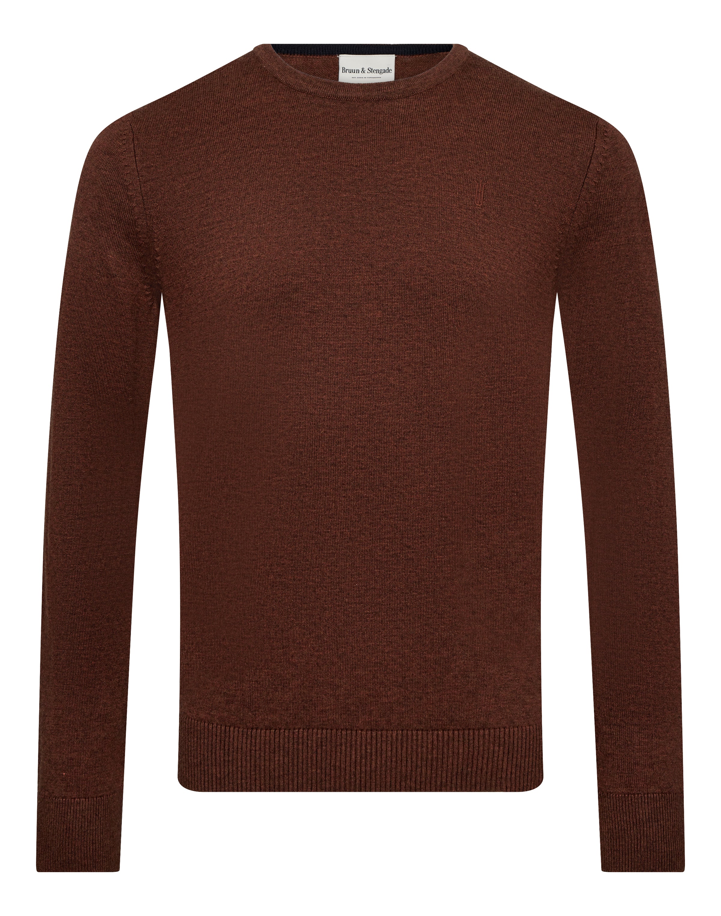 Bruun & Stengade Jupiter Wool Modal Blend Crew Sweater