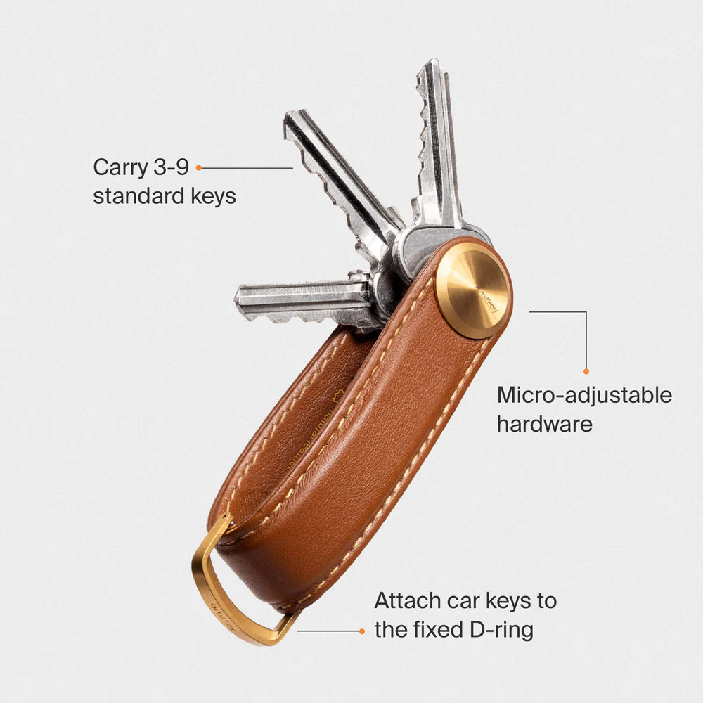 Orbitkey Leather Key Organizer Pro
