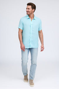 Raffi Bryce Pure Linen SS Shirt