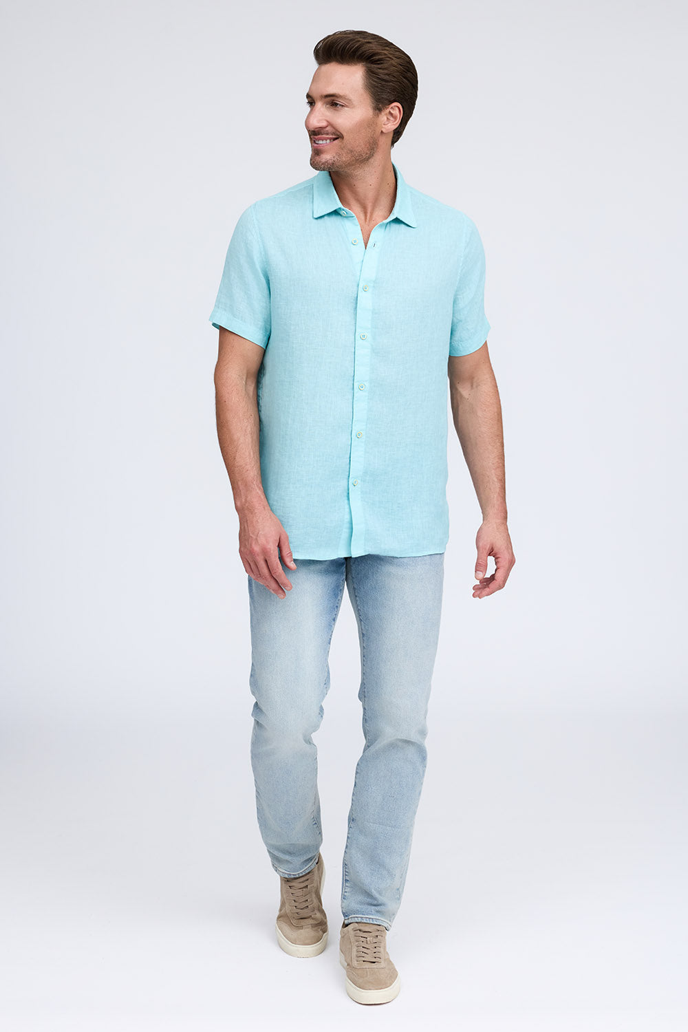 Raffi Bryce Pure Linen SS Shirt