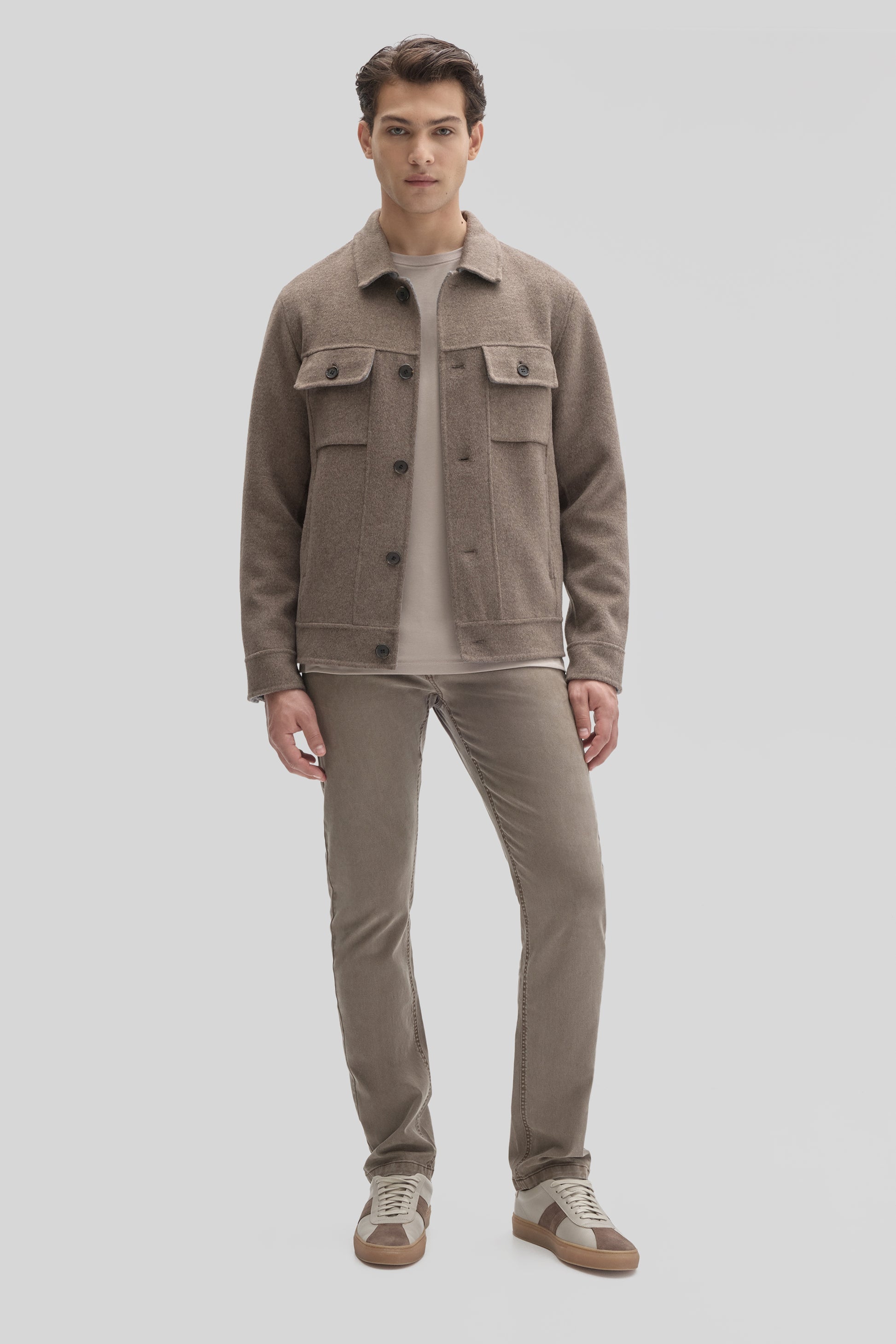Robert Barakett Ortega Double Face Melton Jacket