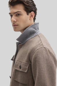 Robert Barakett Ortega Double Face Melton Jacket