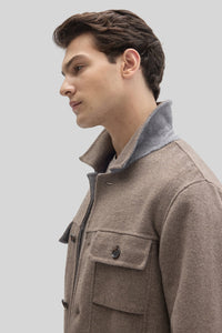 Robert Barakett Ortega Double Face Melton Jacket