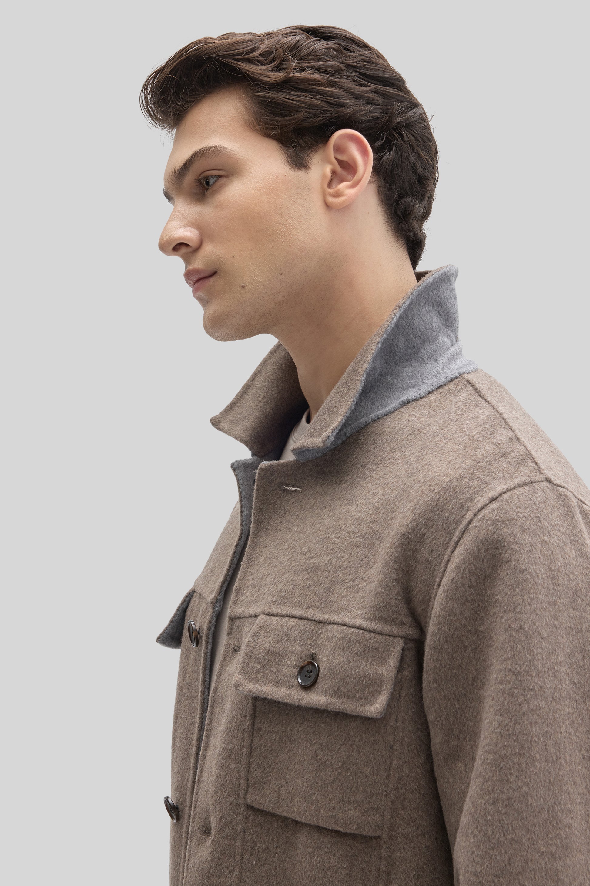 Robert Barakett Ortega Double Face Melton Jacket