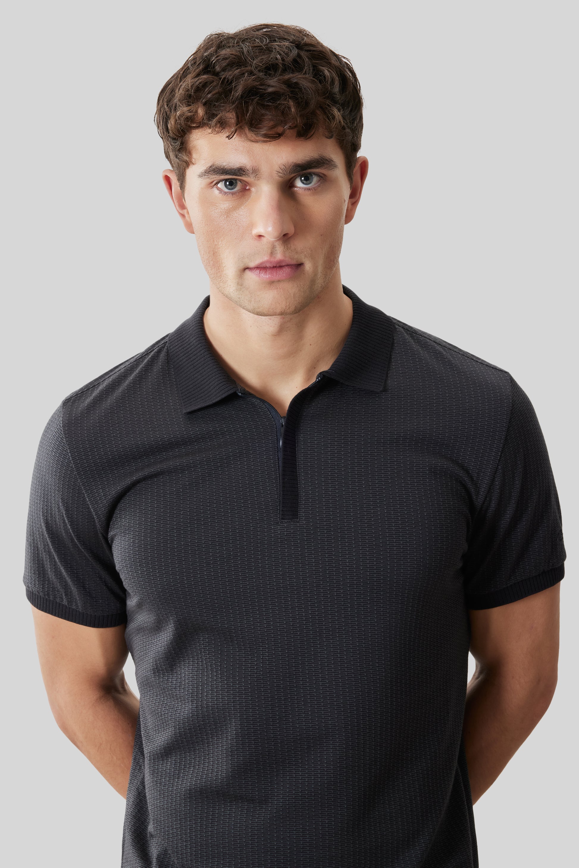 Robert Barakett Whistler Quarter Zip Polo