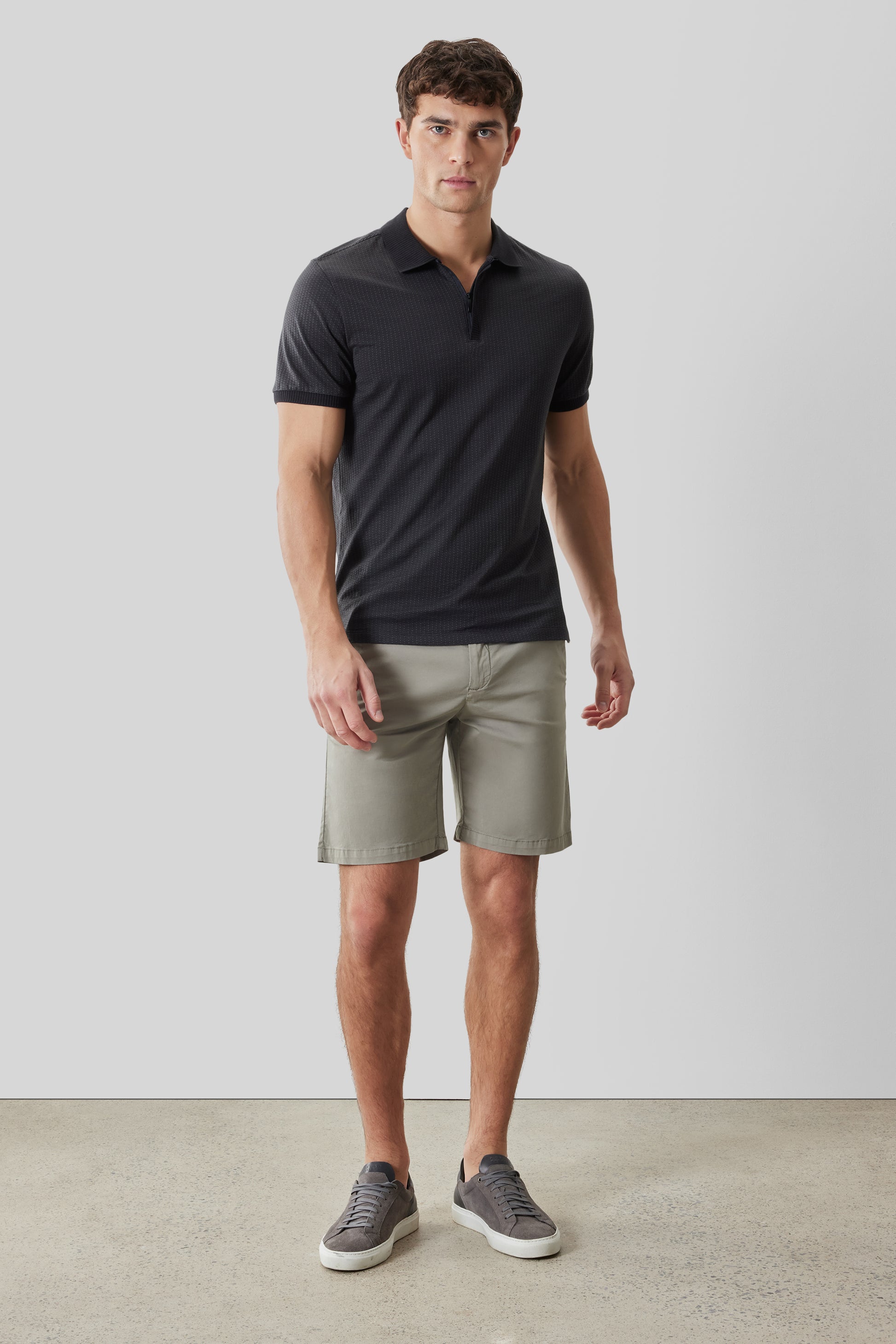 Robert Barakett Whistler Quarter Zip Polo