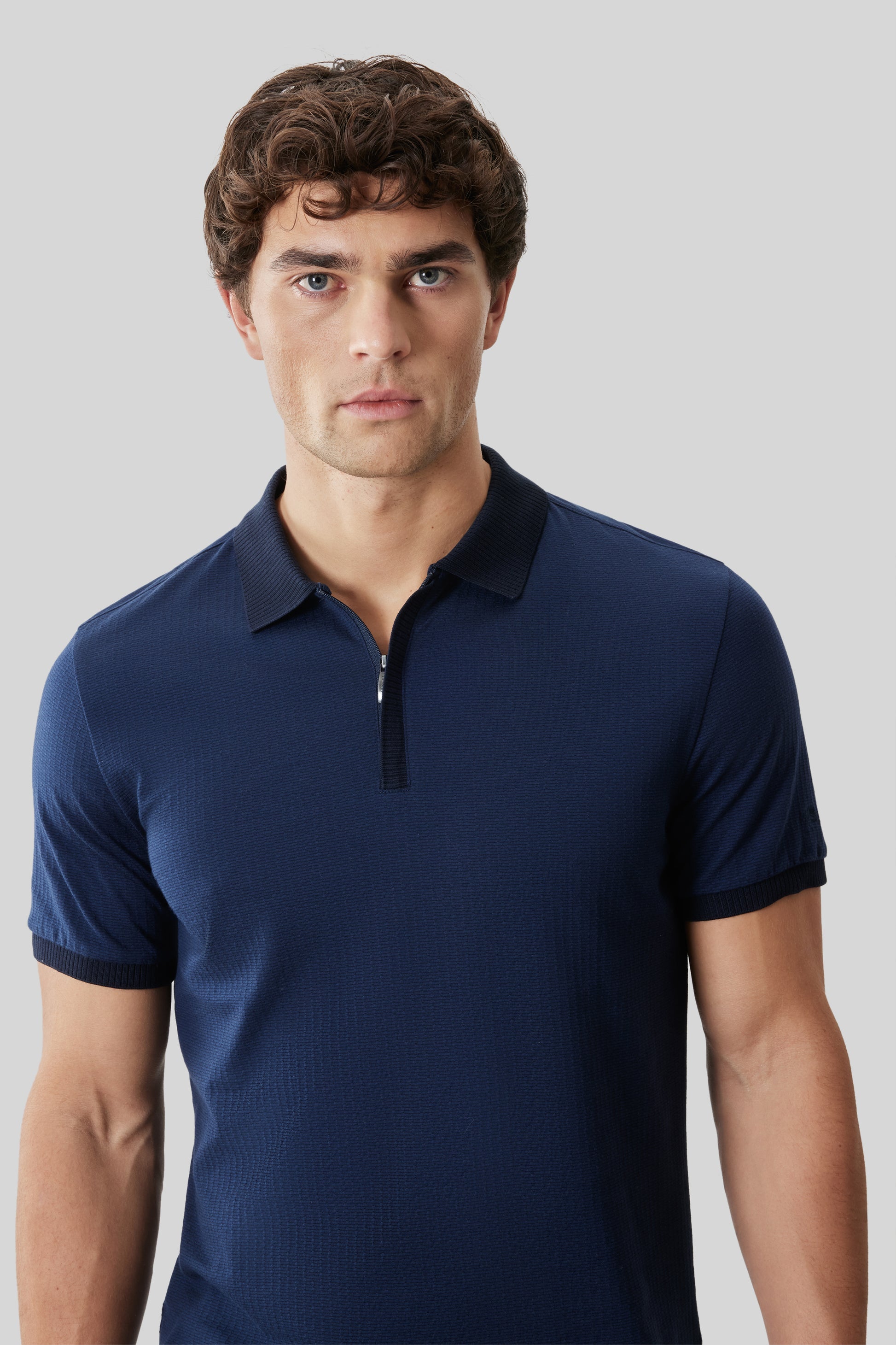Robert Barakett Whistler Quarter Zip Polo