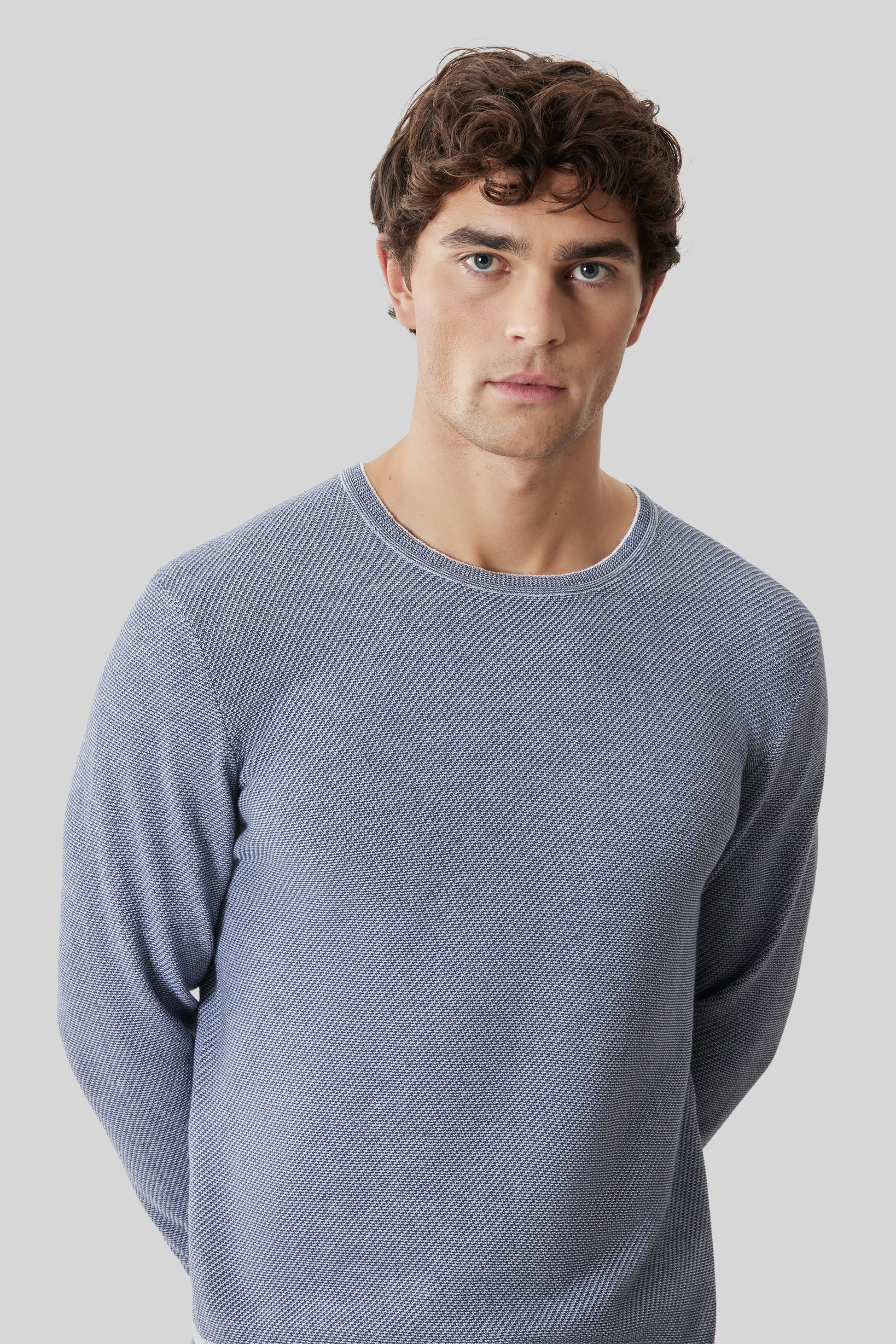 Robert Barakett Kaede Knit LS Crew