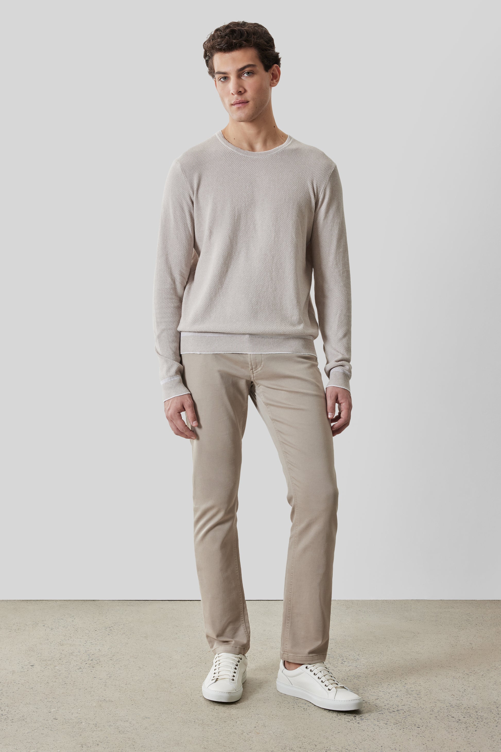 Robert Barakett Kaede Knit LS Crew