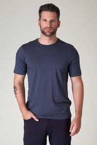 Raffi Aqua Cotton Crew T-Shirt