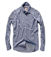 Relwen Fineline Knit Buttondown Shirt