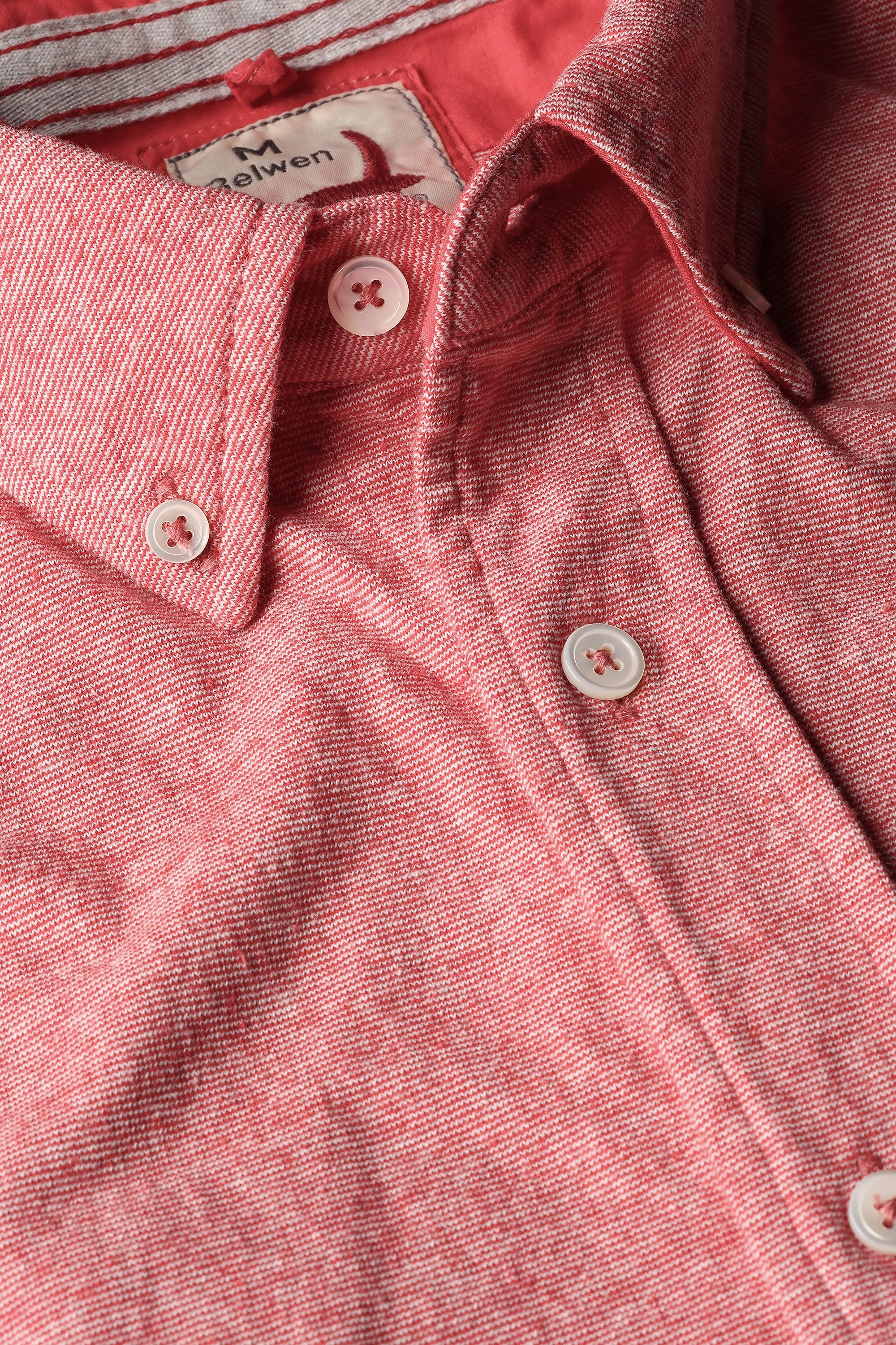 Relwen Fineline Knit Buttondown Shirt