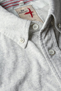 Relwen Fineline Knit Buttondown Shirt