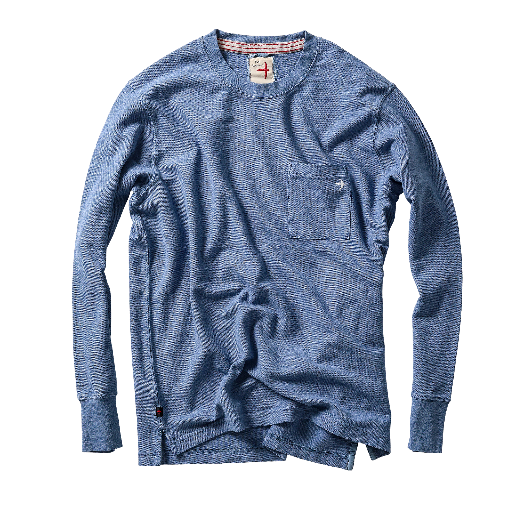 Relwen LS Vintage Pique Crew