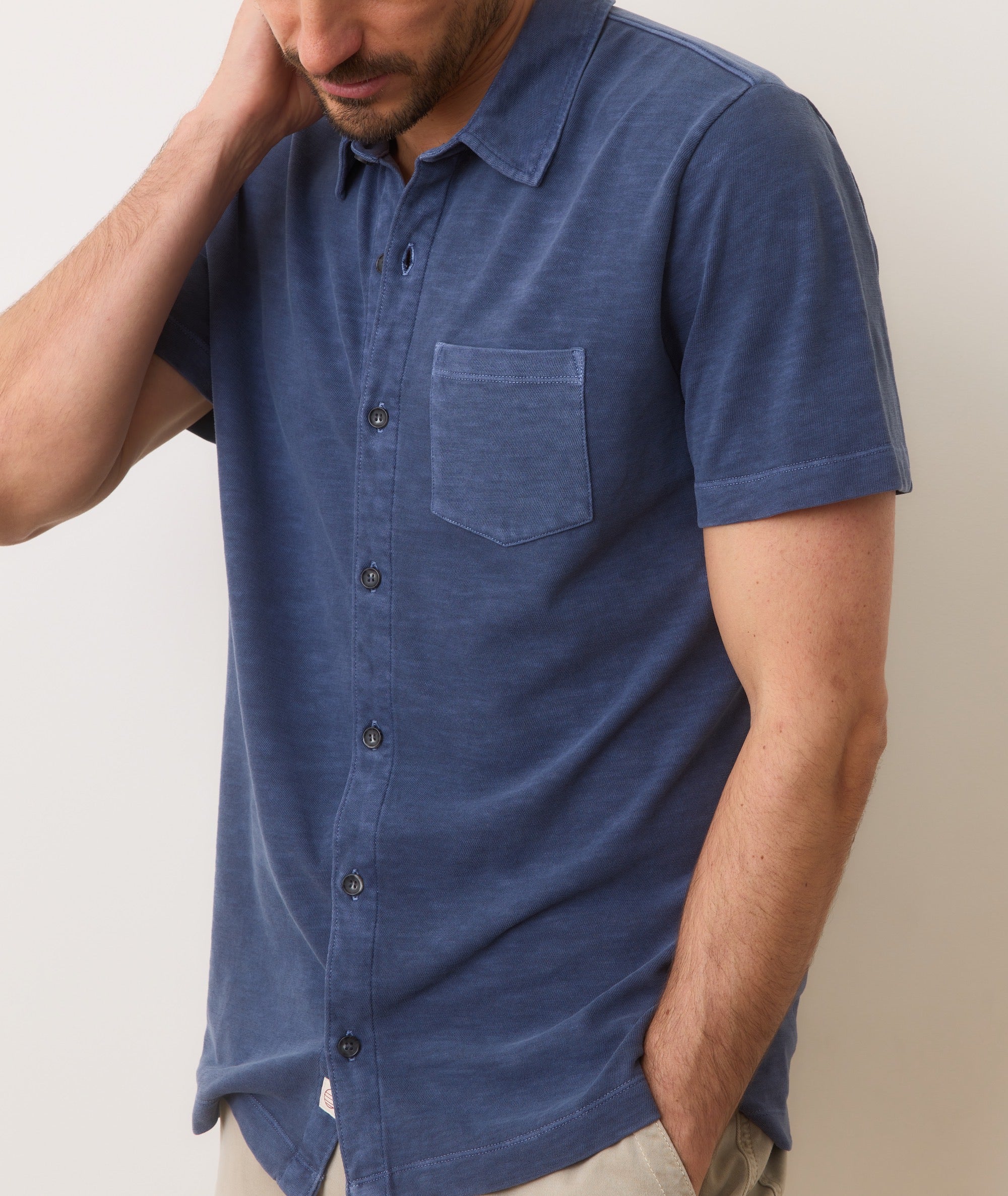 Marine Layer Vintage Heavy Slub Button Down Shirt