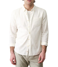 Marine Layer Better-Than-Linen Long Sleeve Shirt