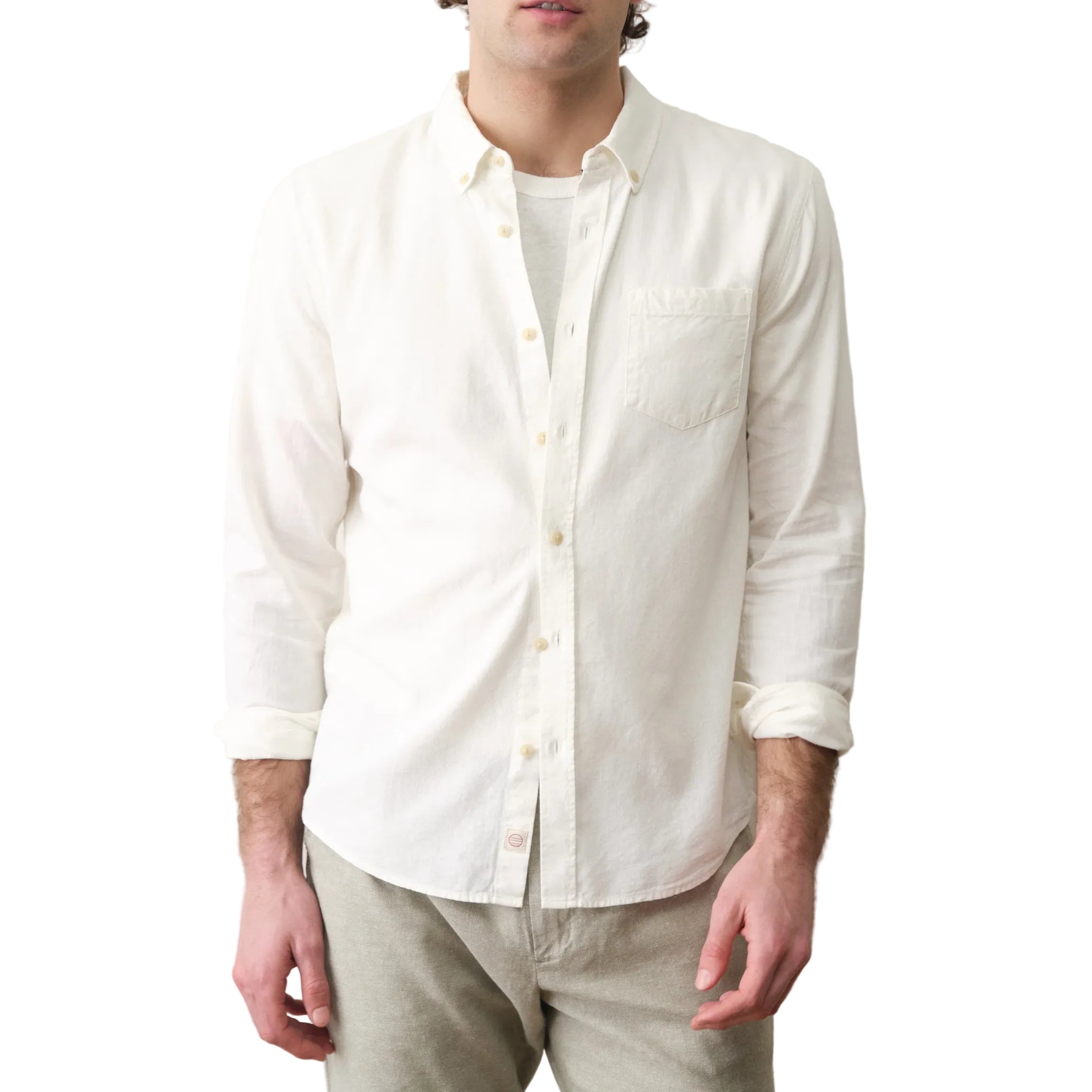 Marine Layer Better-Than-Linen Long Sleeve Shirt