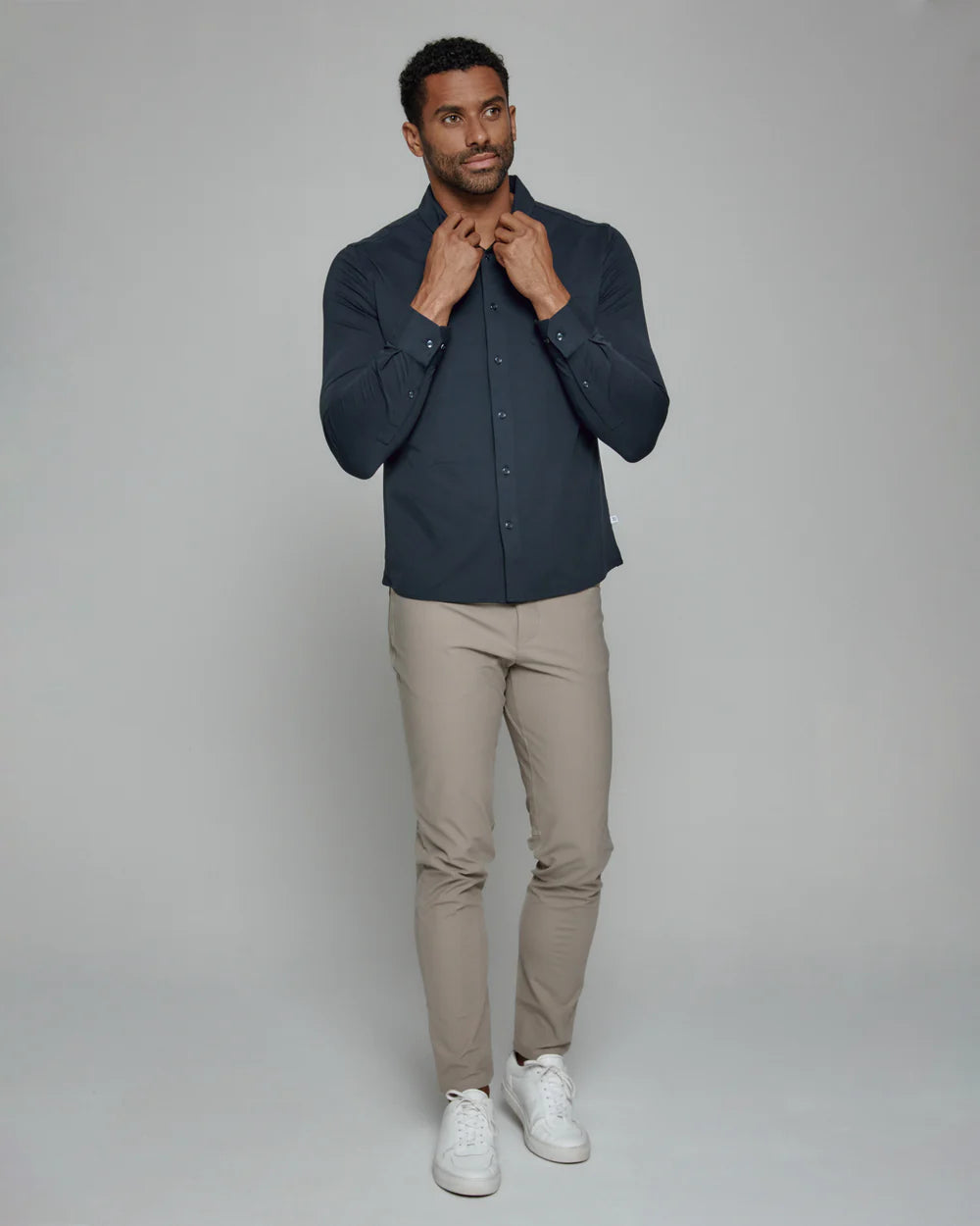 7 Diamonds Oxford Stretch Shirt