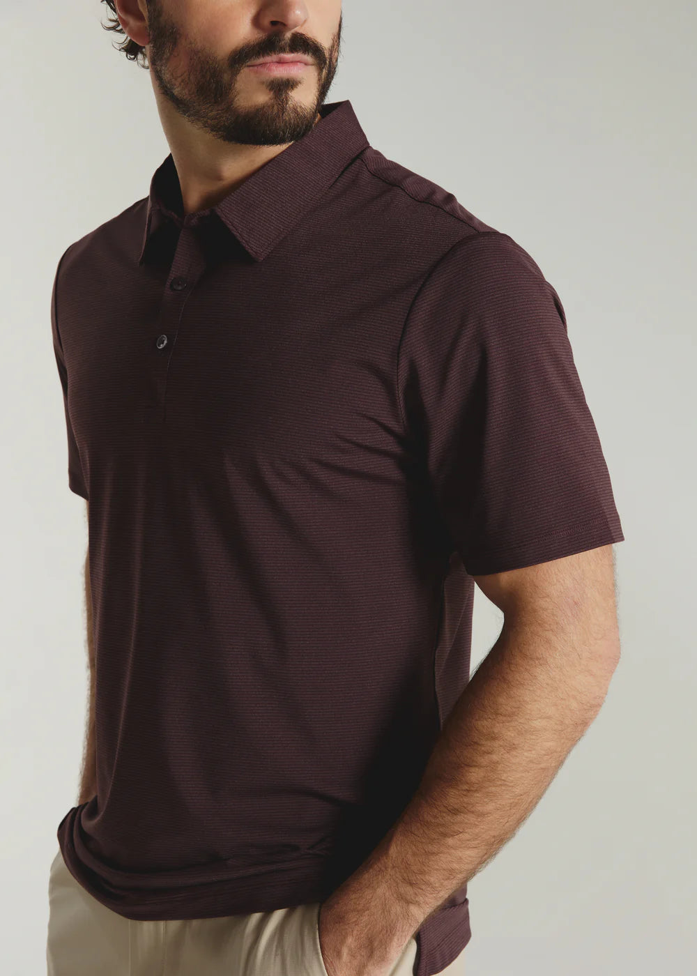 7 Diamonds Dawn Patrol Performance Stretch Polo
