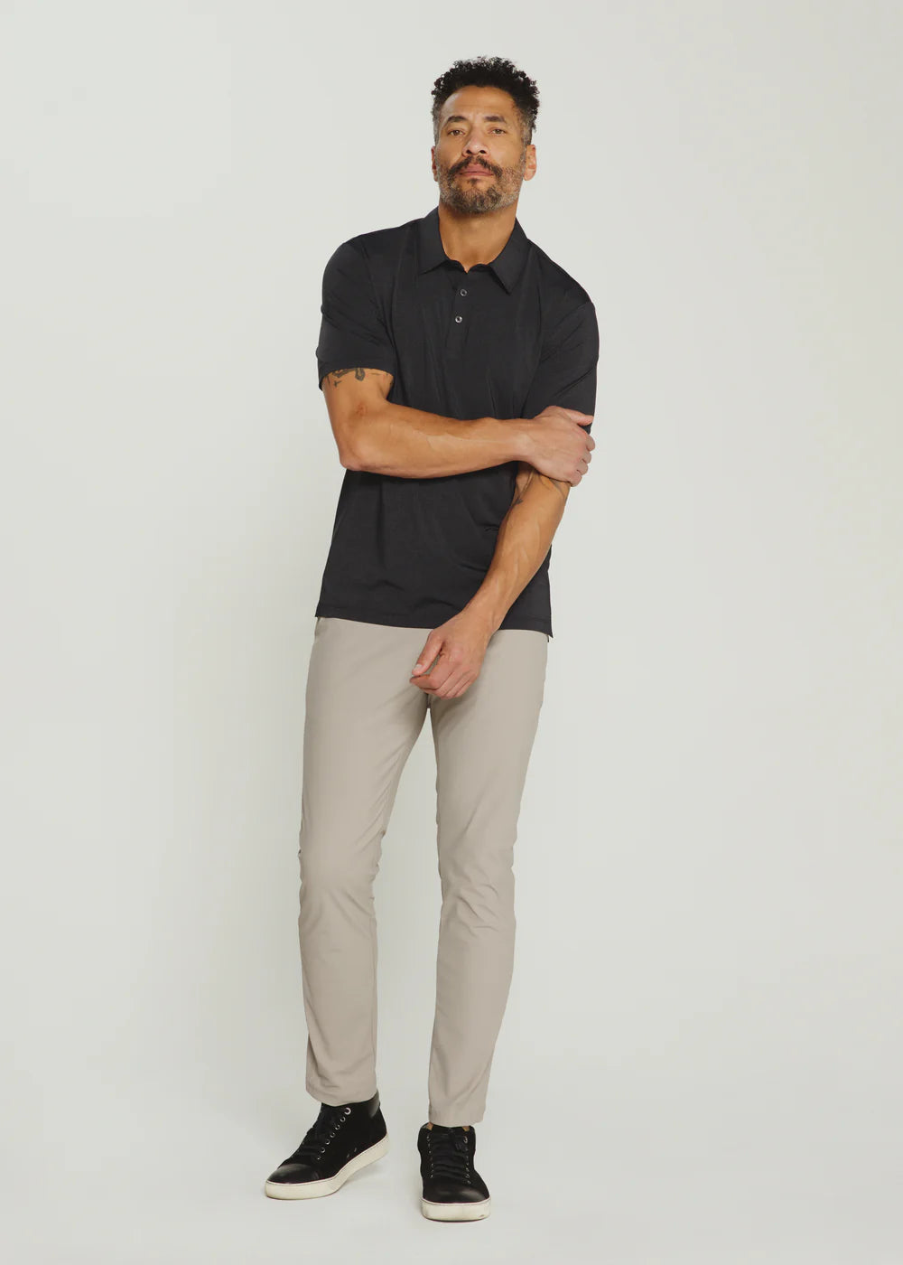 7 Diamonds Dawn Patrol Performance Stretch Polo