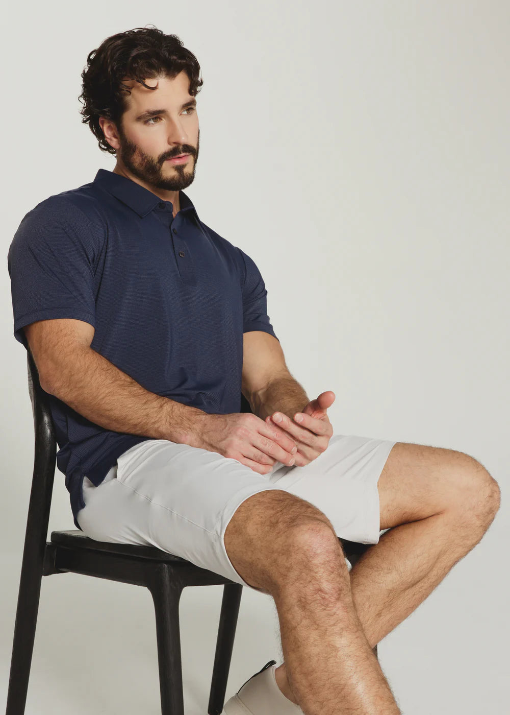 7 Diamonds Dawn Patrol Performance Stretch Polo