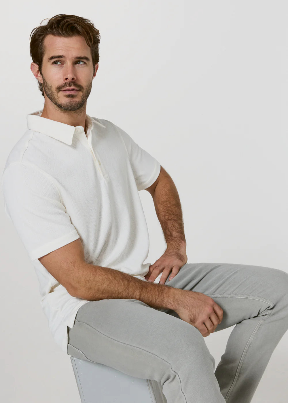 7 Diamonds Solaro Stretch Performance Polo