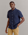 Billy Reid Tuscumbia Linen SS Shirt