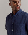 Billy Reid Tuscumbia Linen SS Shirt
