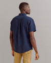 Billy Reid Tuscumbia Linen SS Shirt