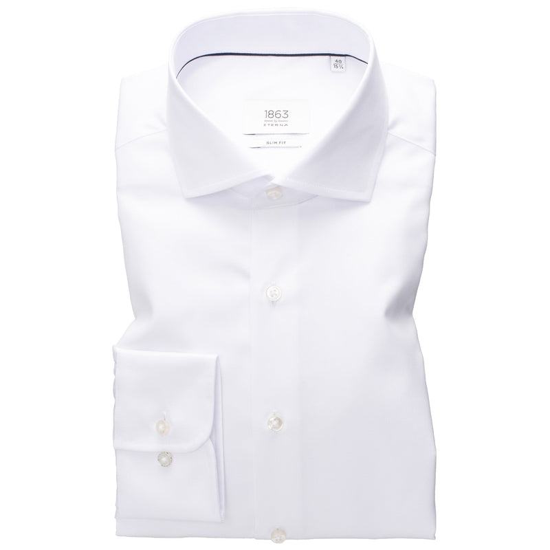 Eterna 1863 Luxury Twill Slim Fit Dress Shirt