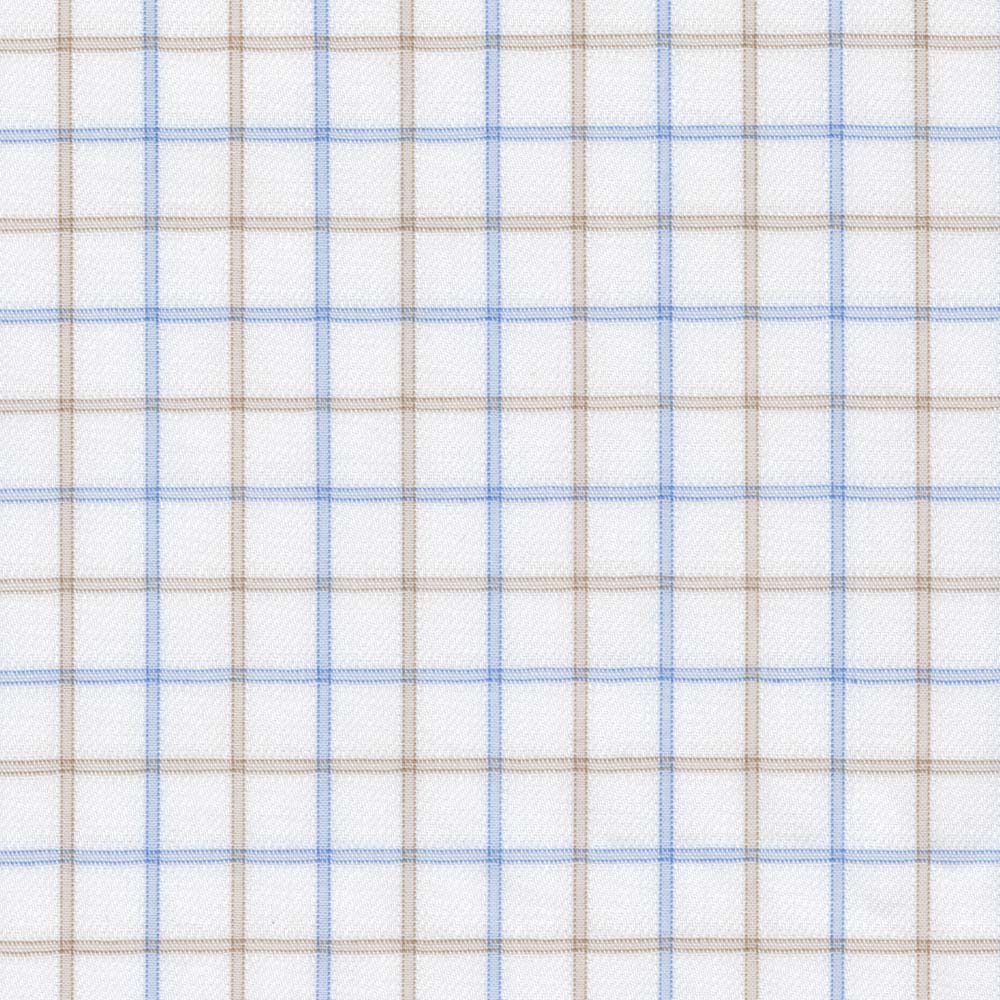 Scott Barber Jacquard Windowpane Shirt