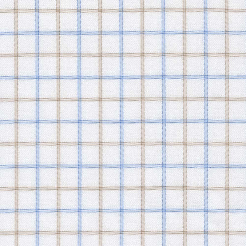 Scott Barber Jacquard Windowpane Shirt
