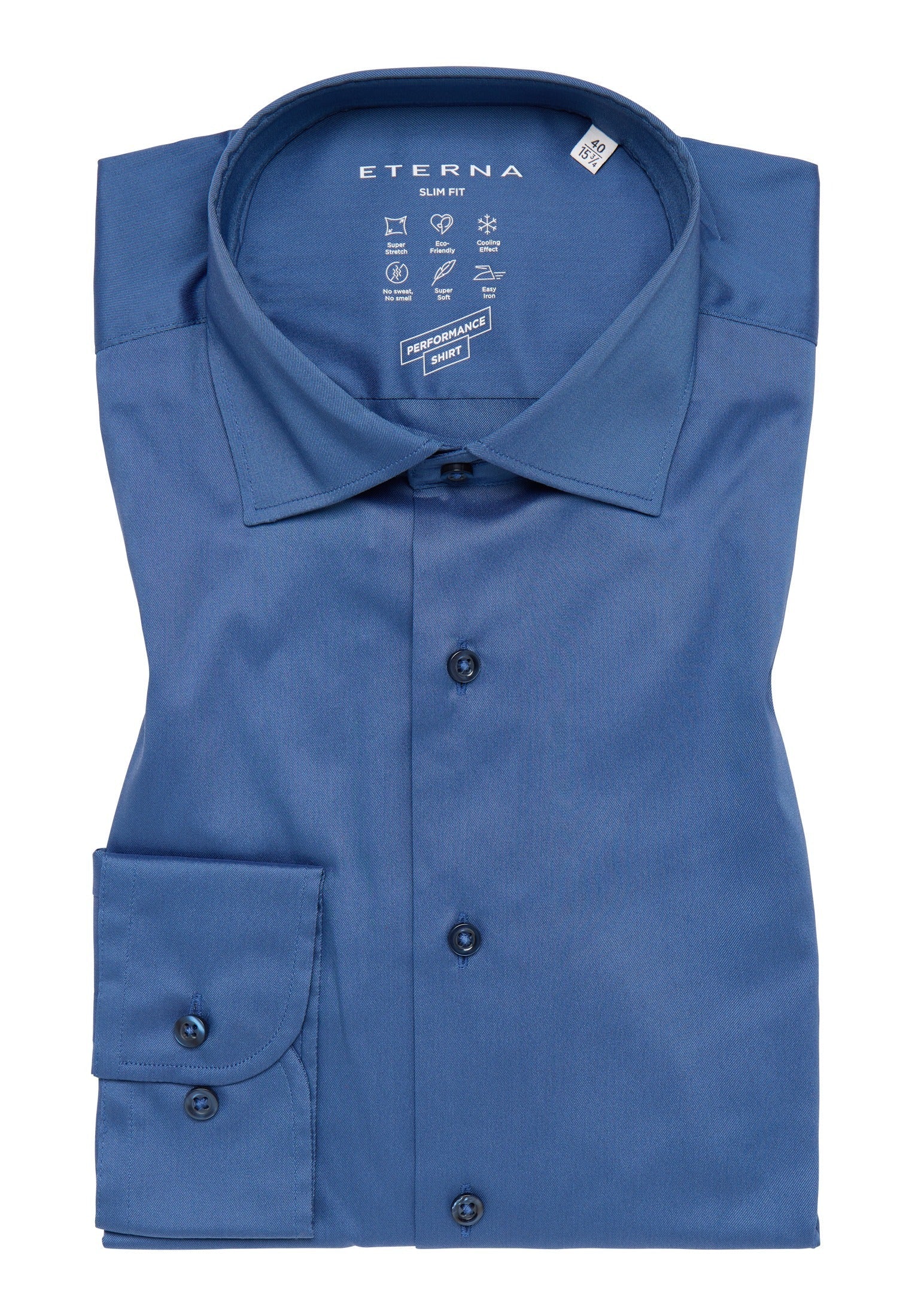 Eterna Performance Slim Fit Dress Shirt