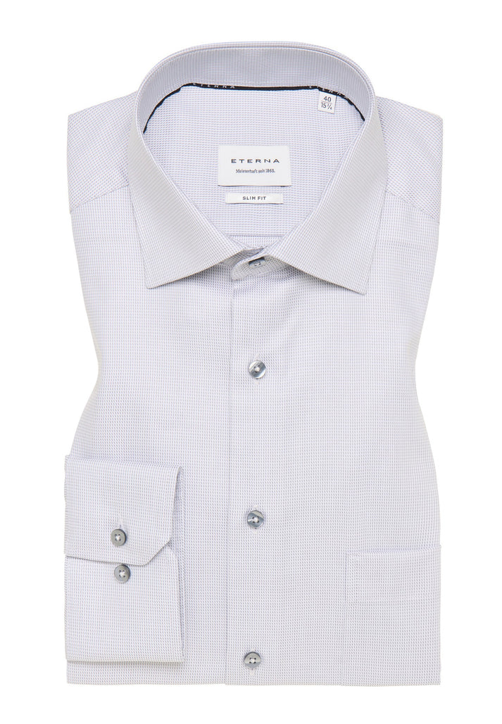 Eterna 1863 Luxury Twill Slim Fit Dress Shirt