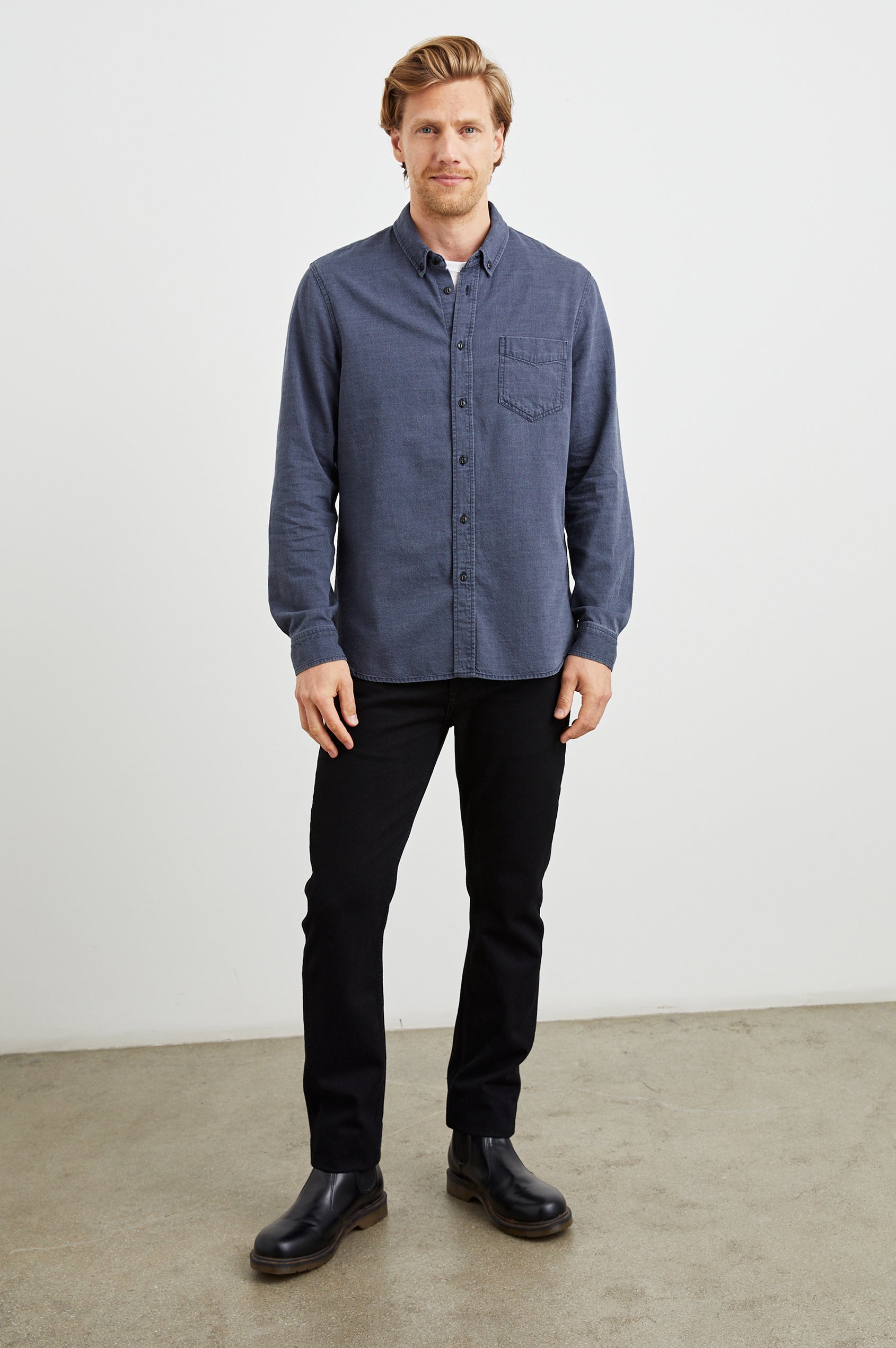 Rails Tristan Vintage Slub Cotton Shirt